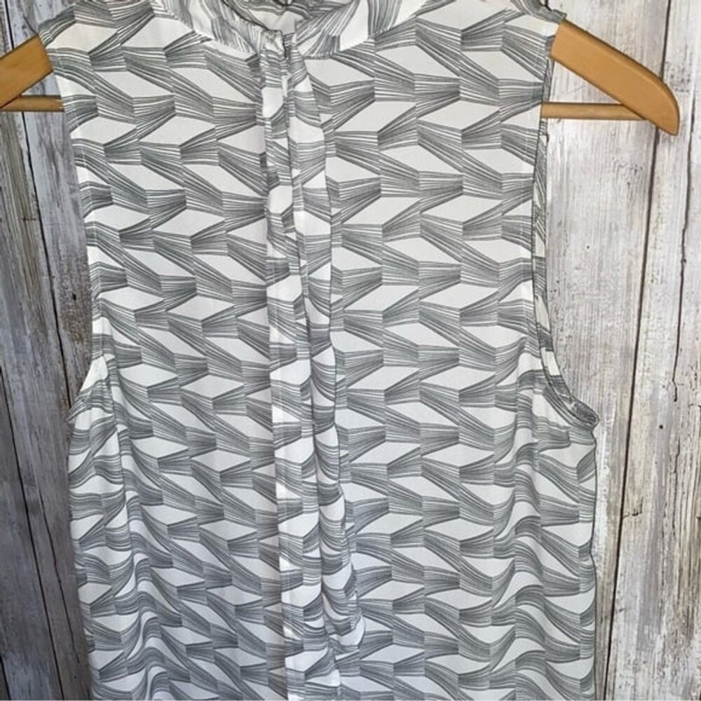 BB Dakota Grey High Neck Shift Dress - Picture 3 of 6